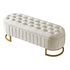 Chic Velvet Tufted Ottoman Bench - Mohammad collection