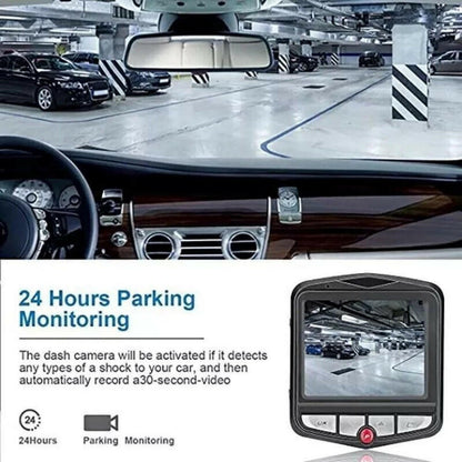 2.4 Inch Full HD 1080P Dash Cam, Car DVR Front or Rear Camera Night Vision G Sensor