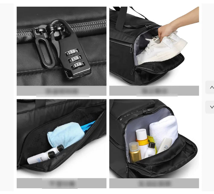All-Weather Travel &amp; Gym Bag - Mohammad collection