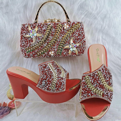 Royal Wedding Party Shoes And Bag