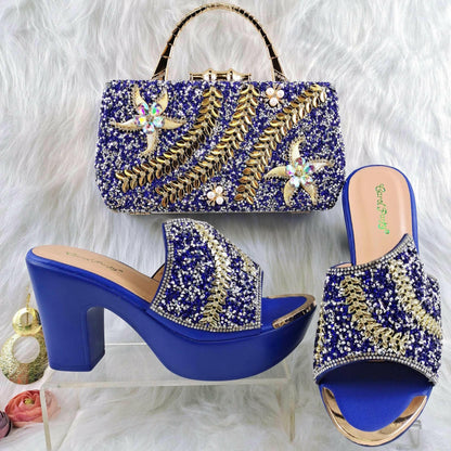 Royal Wedding Party Shoes And Bag