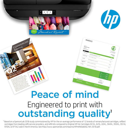 Original  67 Black Ink Cartridge | Works with  Deskjet 1255, 2700, 4100 Series,  Envy 6000, 6400 Series | Eligible for Instant Ink | 3YM56AN