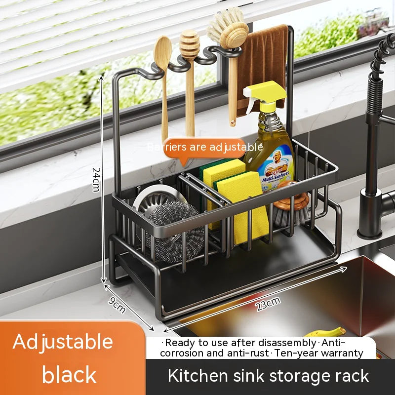 All-in-One Kitchen Sink Caddy &amp; Drainer - Mohammad collection