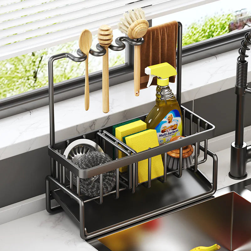 All-in-One Kitchen Sink Caddy &amp; Drainer - Mohammad collection
