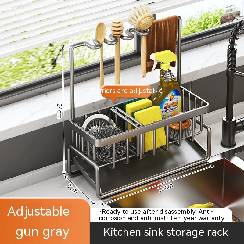 All-in-One Kitchen Sink Caddy &amp; Drainer - Mohammad collection