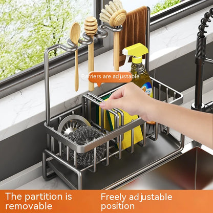 All-in-One Kitchen Sink Caddy &amp; Drainer - Mohammad collection