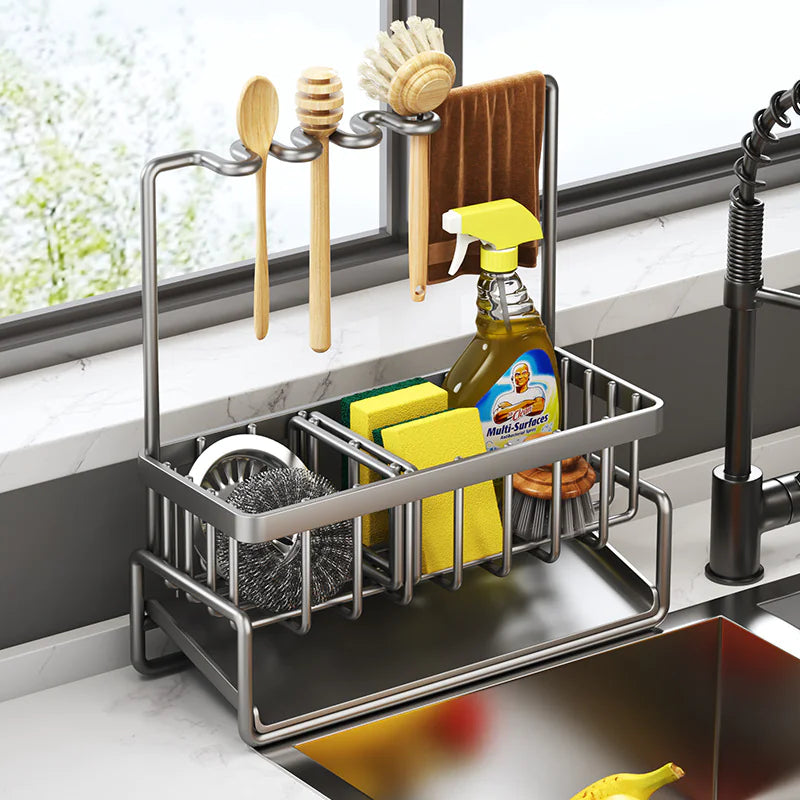 All-in-One Kitchen Sink Caddy &amp; Drainer - Mohammad collection