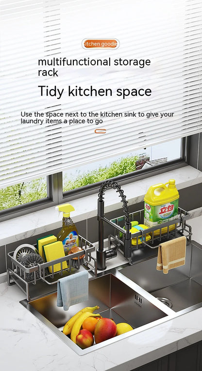 All-in-One Kitchen Sink Caddy &amp; Drainer - Mohammad collection