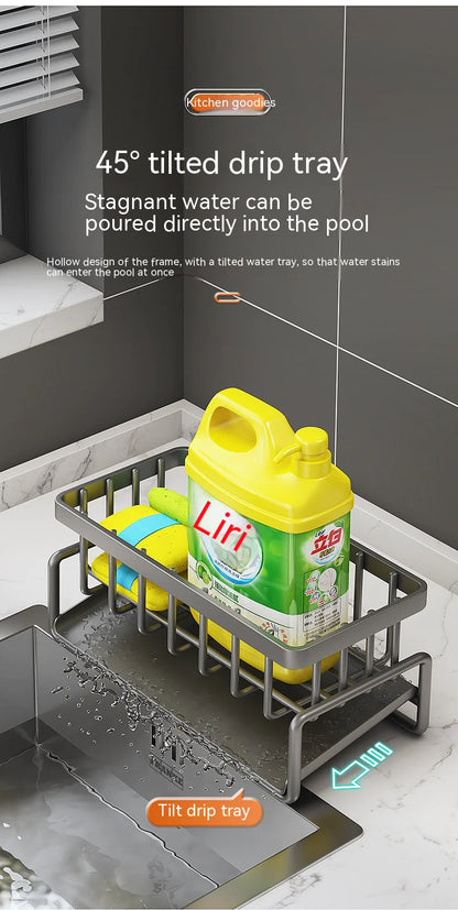 All-in-One Kitchen Sink Caddy &amp; Drainer - Mohammad collection