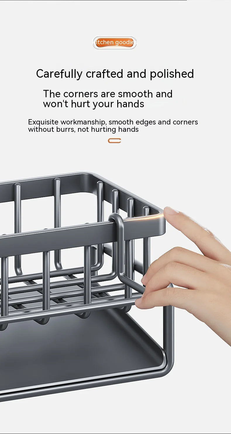 All-in-One Kitchen Sink Caddy &amp; Drainer - Mohammad collection