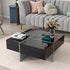 Sleek Square Coffee Table with Hidden Storage - Mohammad collection
