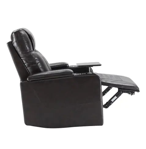 Swivel Tray Power Recliner with USB Port and Cup Holders - Mohammad collection
