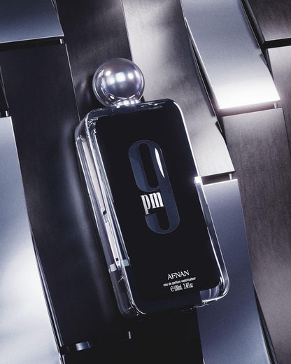 9 Pm for Men Eau De Parfum Spray, 3.4 Ounce