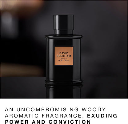 - Bold Instinct Eau De Parfum for Men 50Ml, Woody Aromatic Fragrance