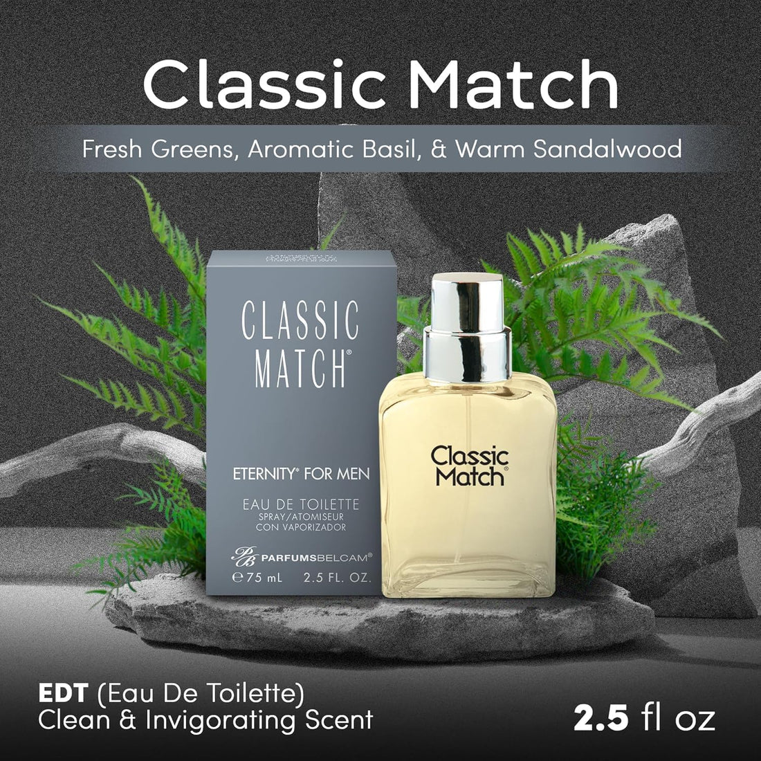 Classic Match, Our Version of Eternity for Men, EDT Spray, 75 Ml (Pack of 1)
