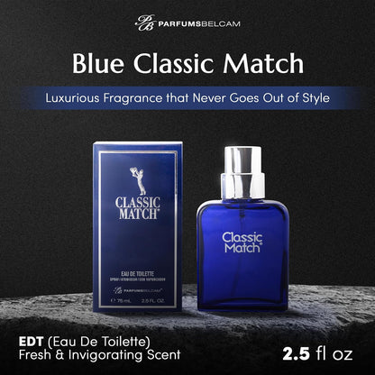 Classic Match, Our Version of Polo Blue, EDT Spray, 75 Ml (Pack of 1)