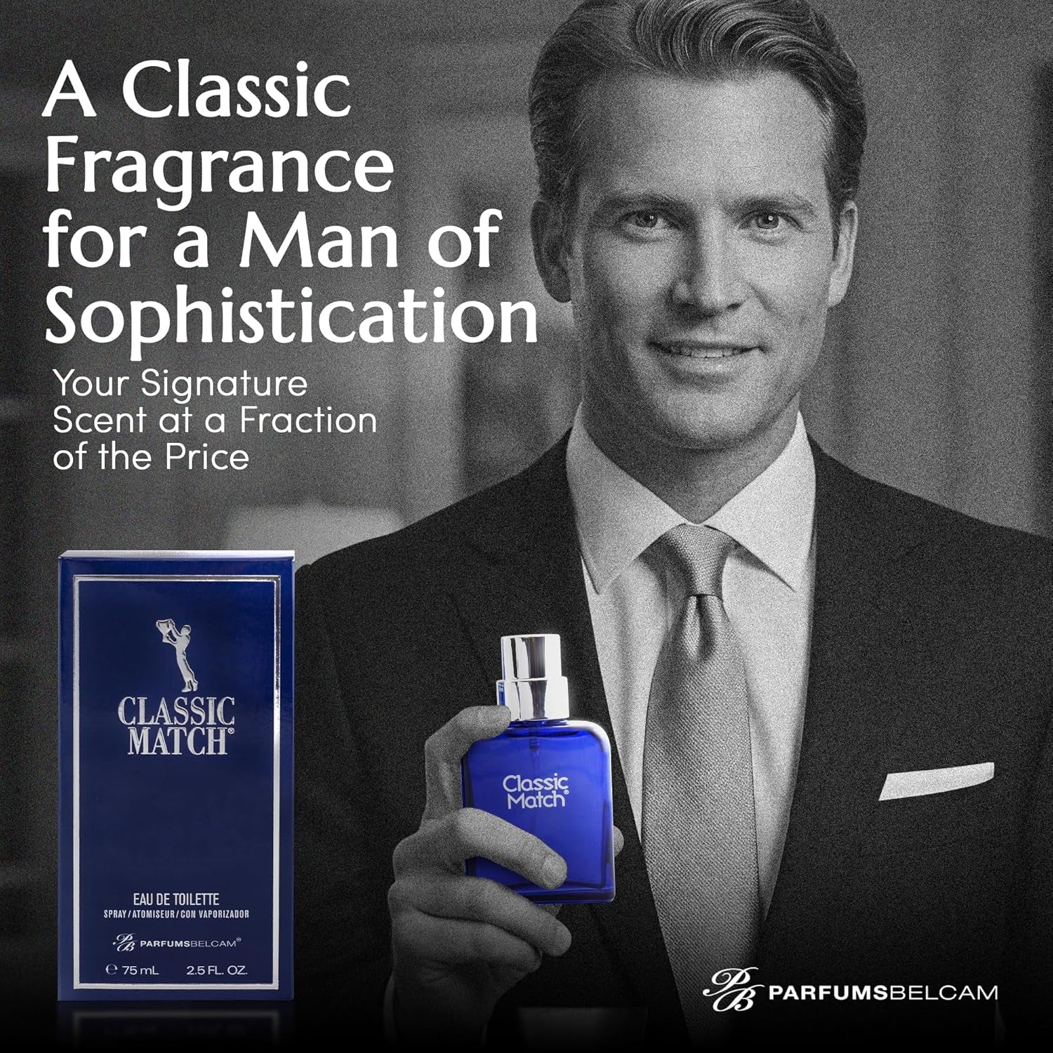Classic Match, Our Version of Polo Blue, EDT Spray, 75 Ml (Pack of 1)
