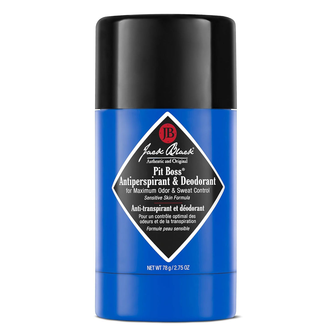 Jack Black - Pit Boss Antiperspirant Deodorant - Long-Lasting &amp; Deodorant for Men, Antiperspirant for Men for Sensitive Skin - 78G