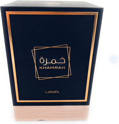 Khamrah for Unisex Eau De Parfum Spray, 3.4 Ounce