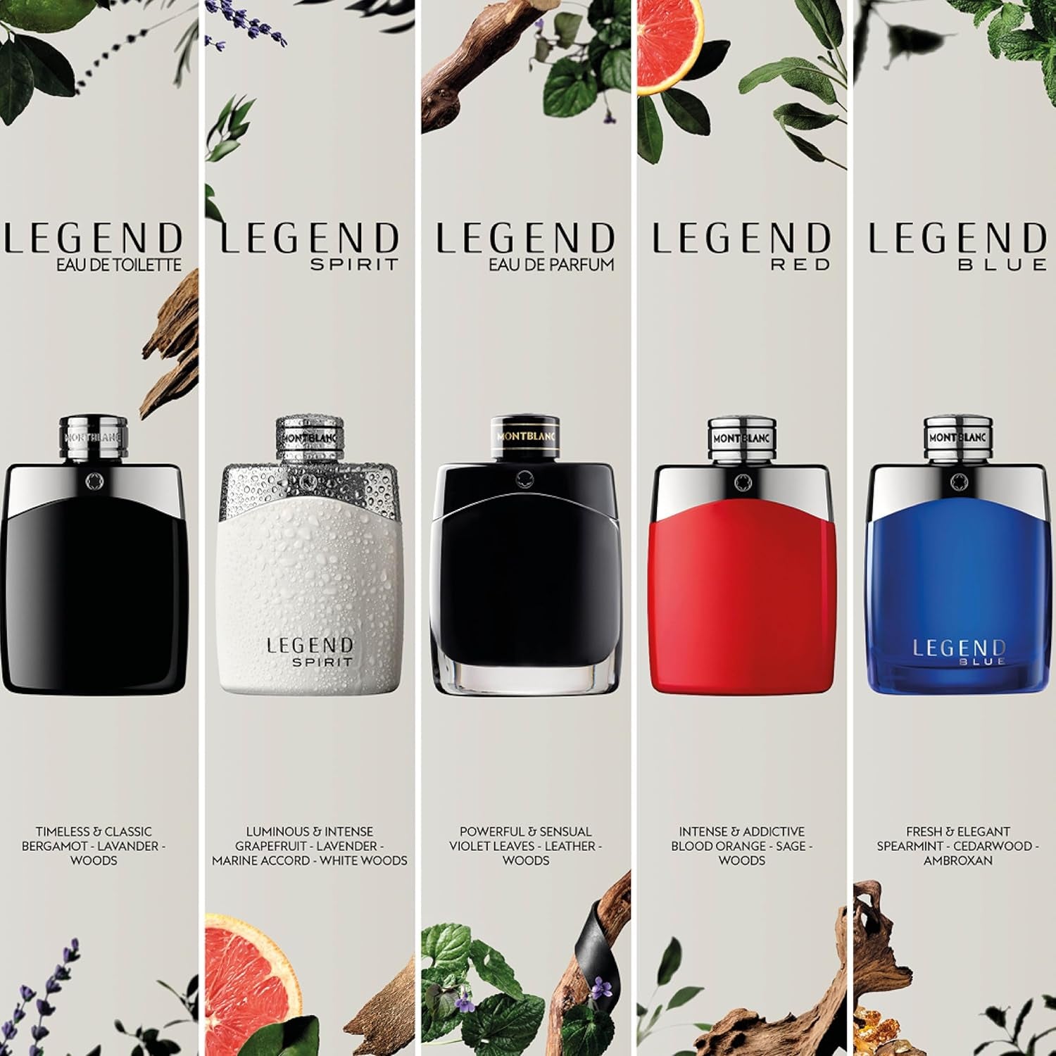 Mont Blanc Mont Blanc Legend EDP Spray Men 3.3 Oz