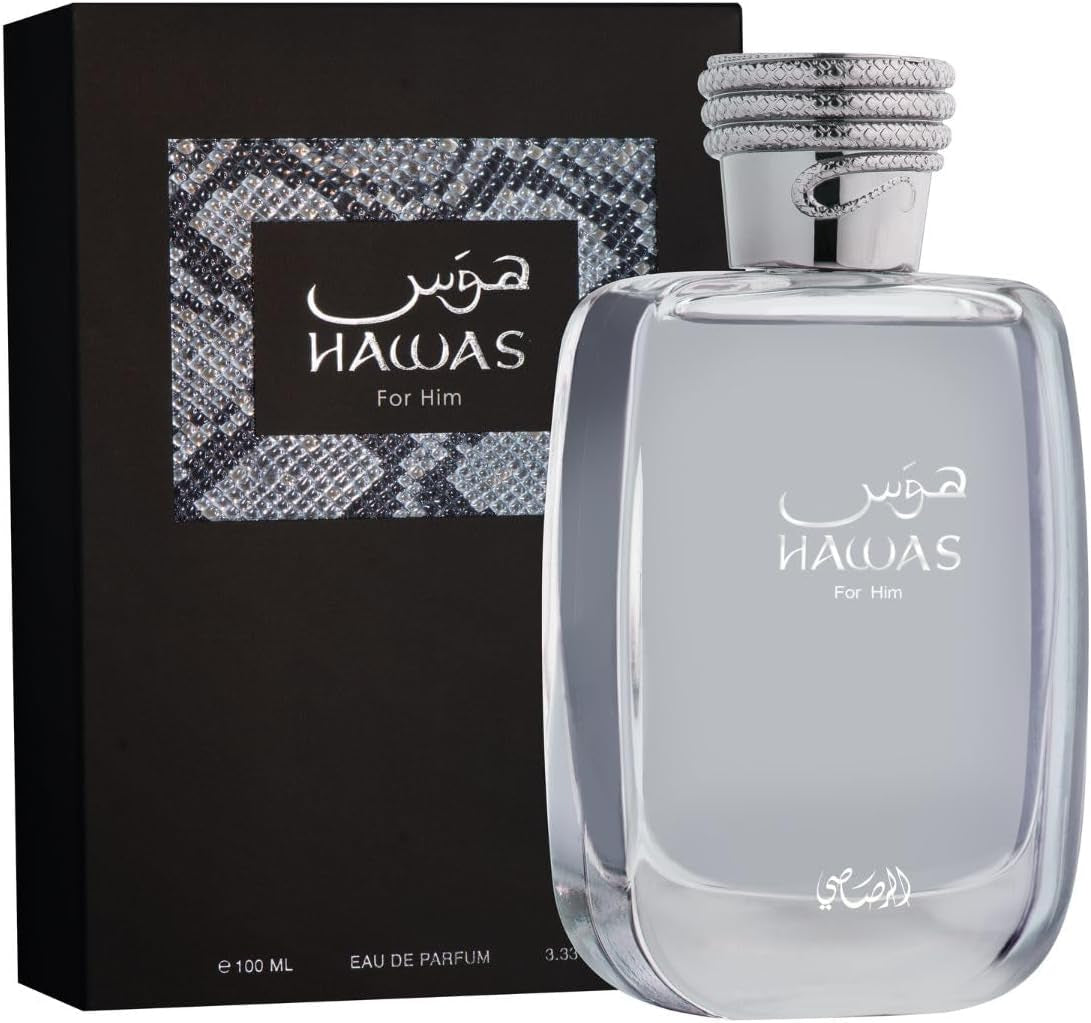 Rasai Hawas for Men Eau De Parfum, 3.4 Ounce