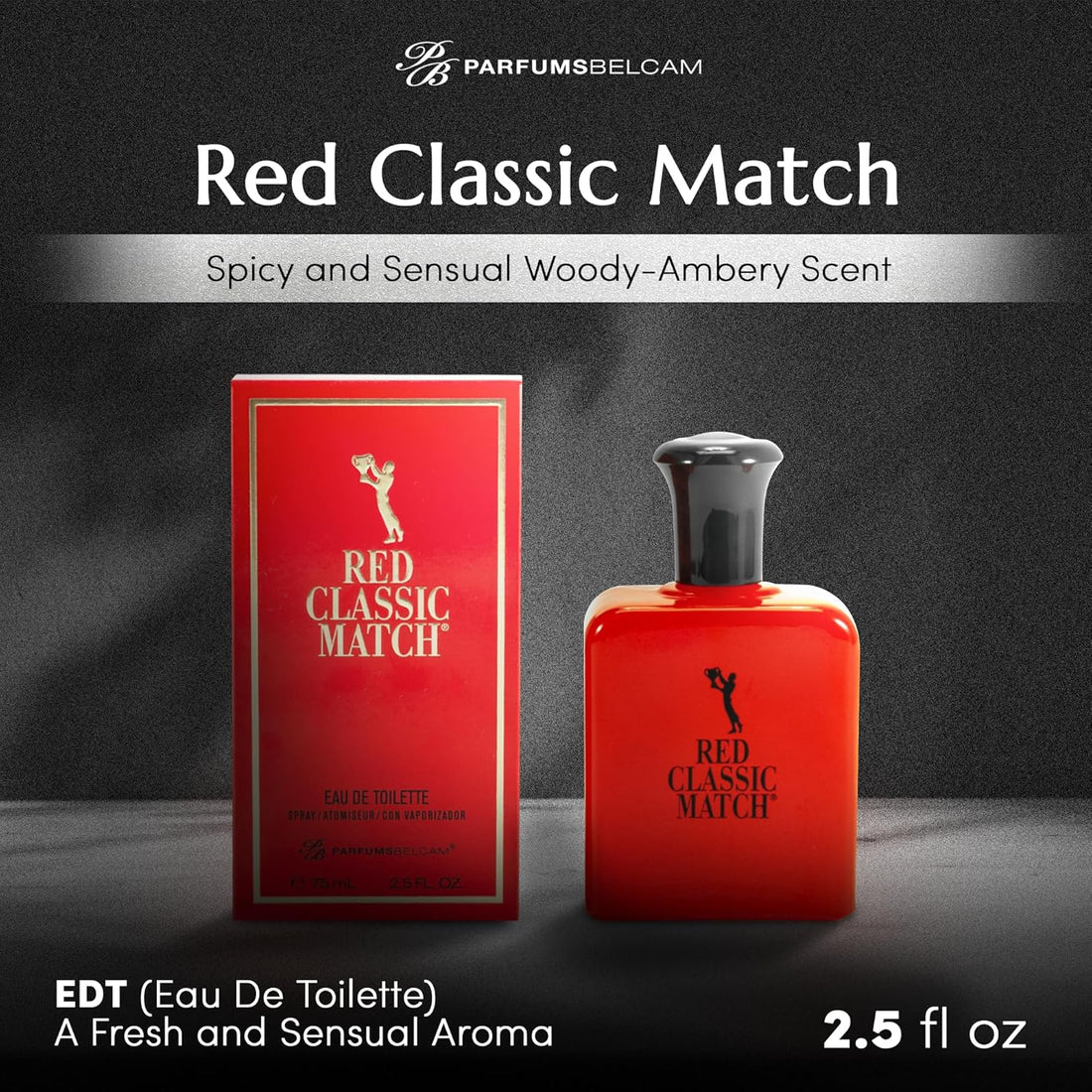 Red Classic Match, Our Version of Polo Red, EDT Spray, 75 Ml
