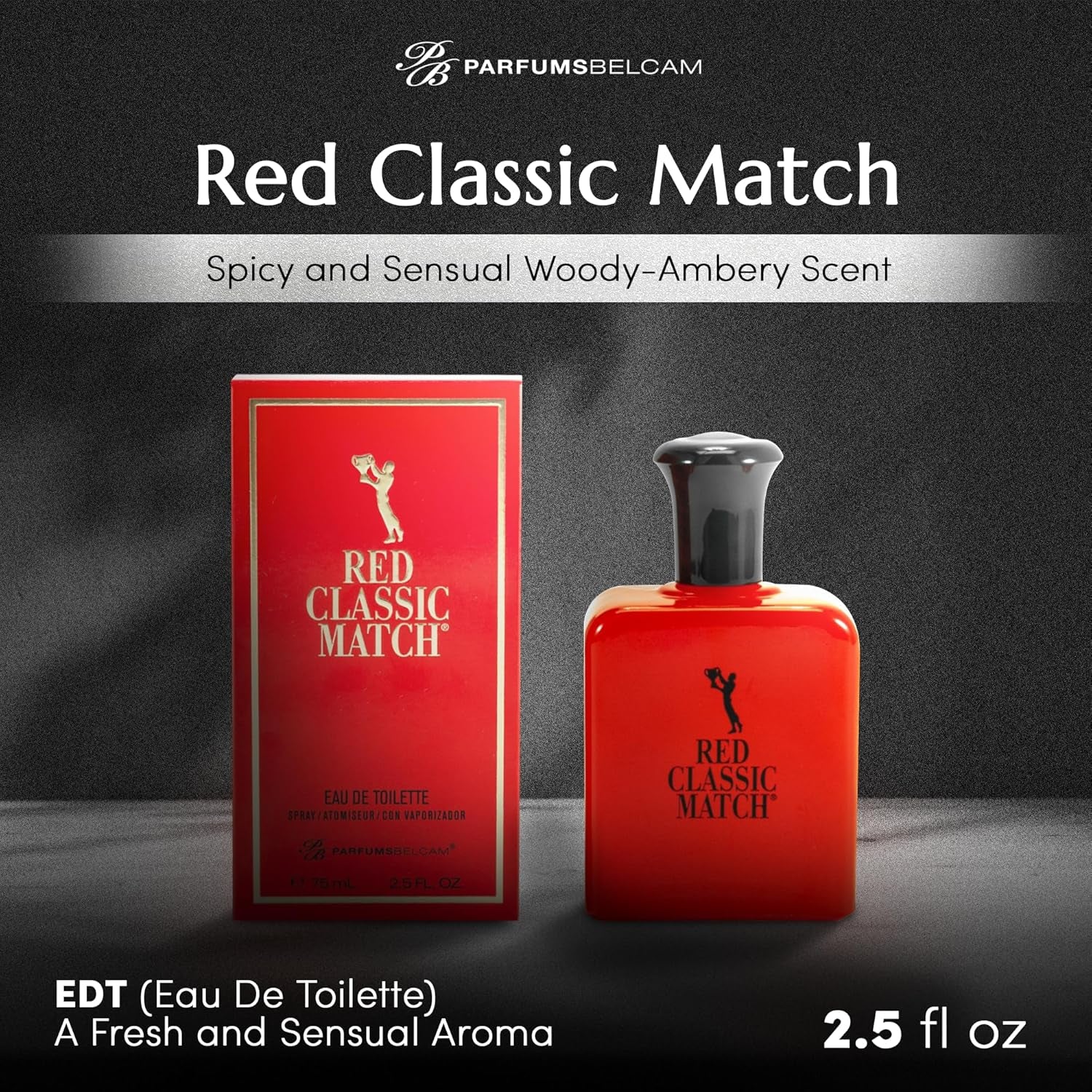 Red Classic Match, Our Version of Polo Red, EDT Spray, 75 Ml
