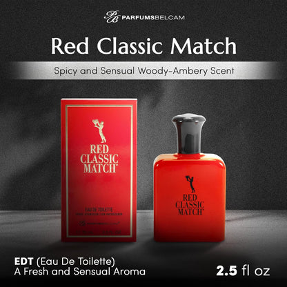 Red Classic Match, Our Version of Polo Red, EDT Spray, 75 Ml
