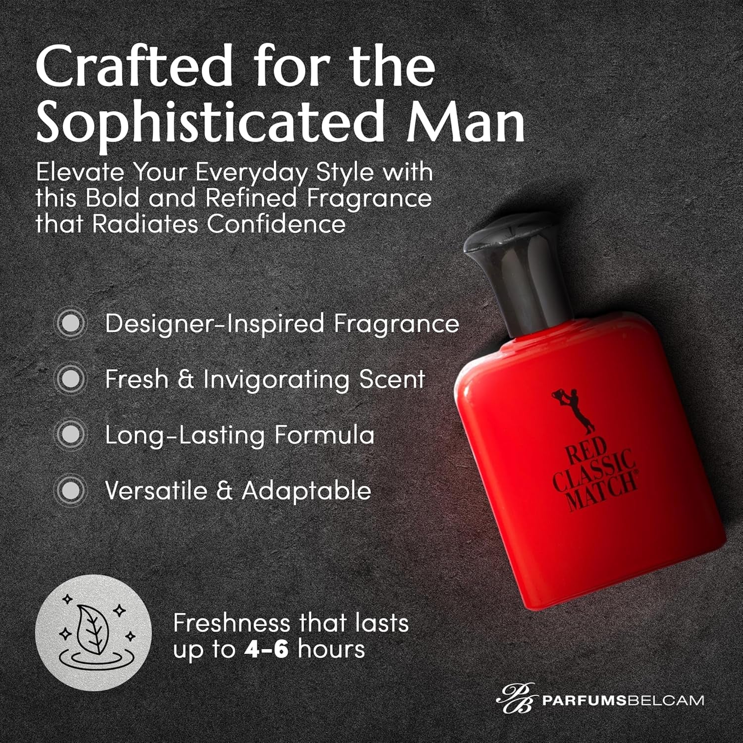 Red Classic Match, Our Version of Polo Red, EDT Spray, 75 Ml
