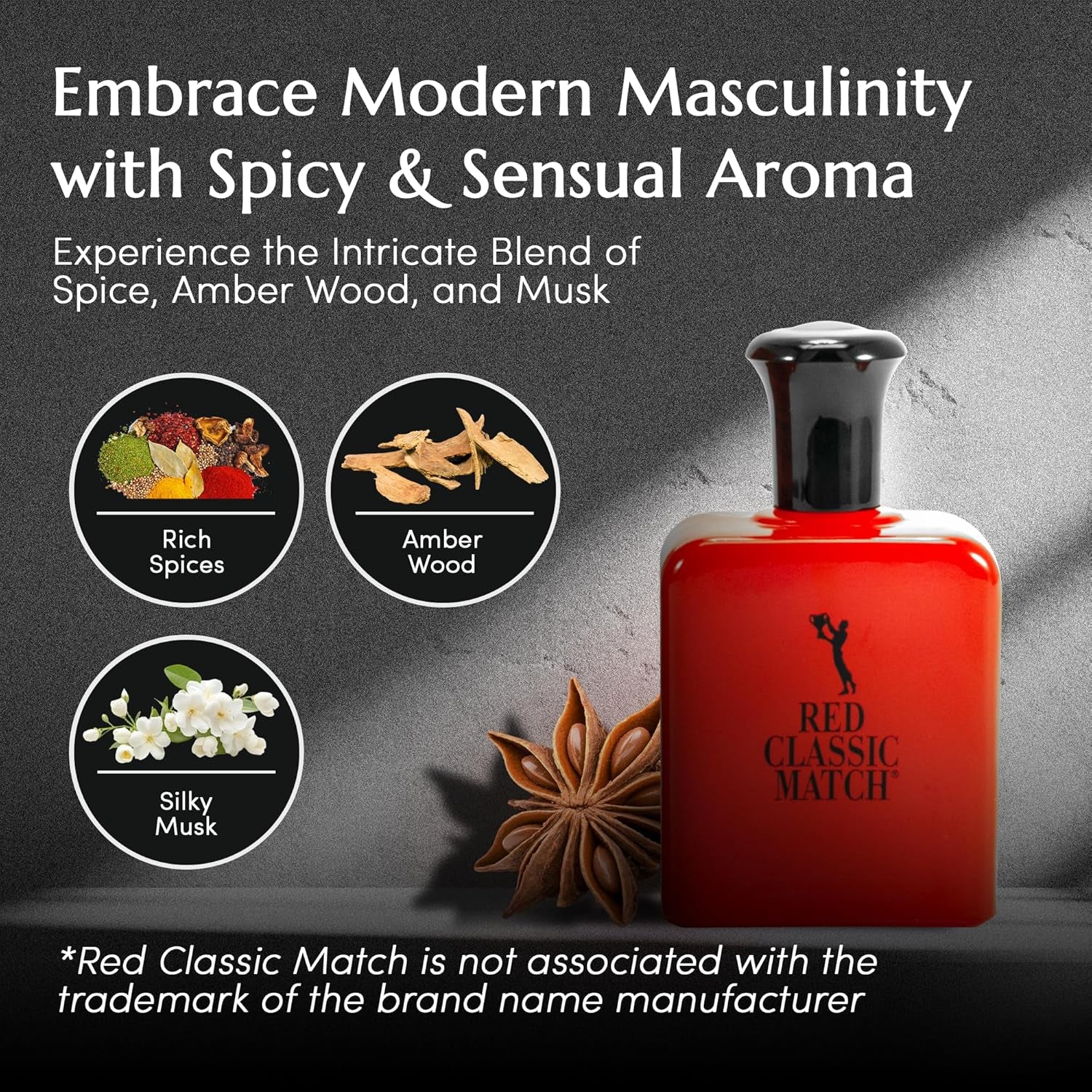 Red Classic Match, Our Version of Polo Red, EDT Spray, 75 Ml
