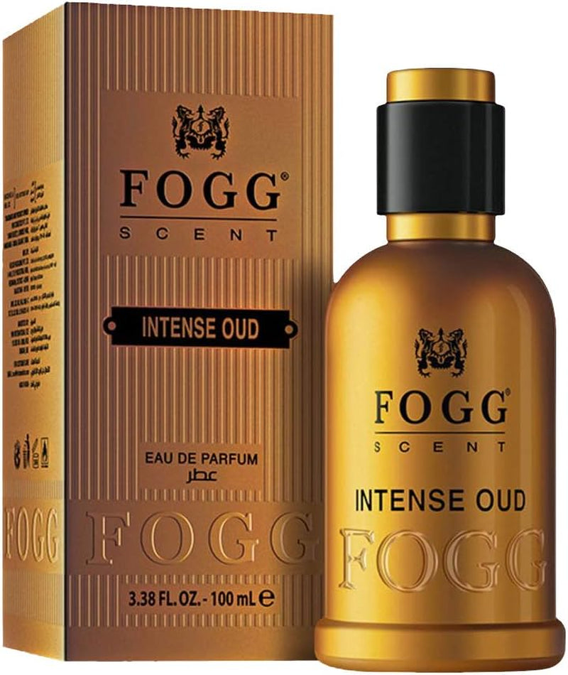 Scent Intense Oud Eau De Parfum for Men - Long Lasting and Soothing Fragrance - 100Ml