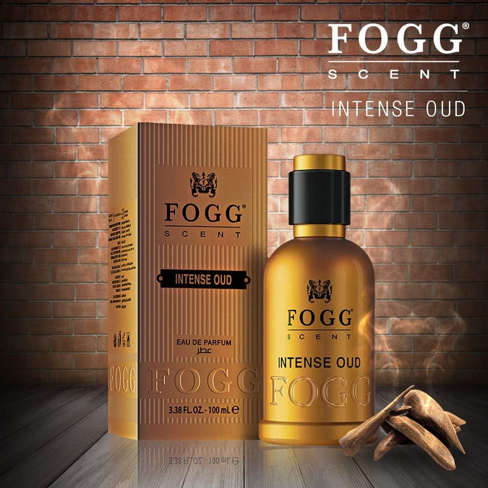 Scent Intense Oud Eau De Parfum for Men - Long Lasting and Soothing Fragrance - 100Ml