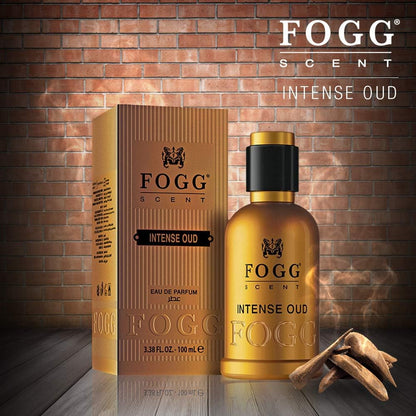 Scent Intense Oud Eau De Parfum for Men - Long Lasting and Soothing Fragrance - 100Ml
