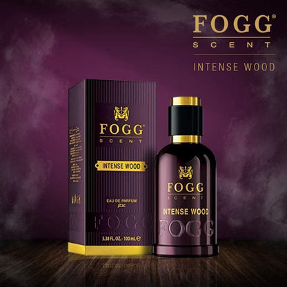 Scent Intense Wood Eau De Parfum for Men - Long Lasting, Exotic and Soothing Fragrance - 100Ml