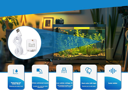 Super Quiet Replacement Pump for Cat Water Fountain with Adjustable Water, Universal Compatible Pet Water Fountain Pump