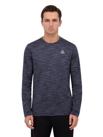 Mens and Big Mens Stride Performance Long Sleeve Shirt, Sizes XS-5XL