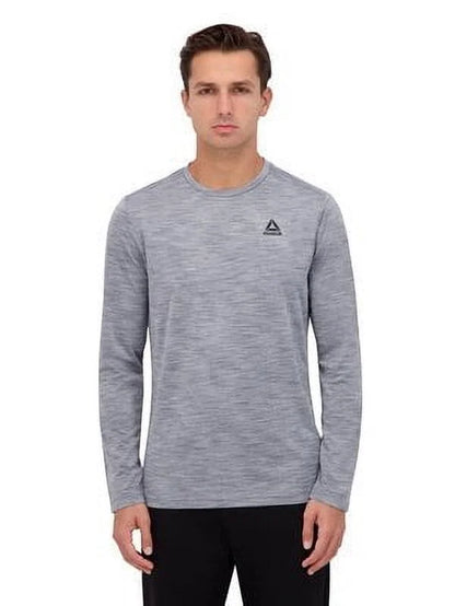 Mens and Big Mens Stride Performance Long Sleeve Shirt, Sizes XS-5XL