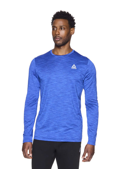 Mens and Big Mens Stride Performance Long Sleeve Shirt, Sizes XS-5XL