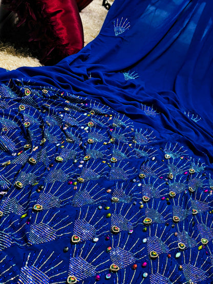 Premium Chiffon Fabric – Soft, Lightweight &amp; Elegant – Ideal for Pakistani, Indian &amp; Afghani Dresses - Mohammad collection