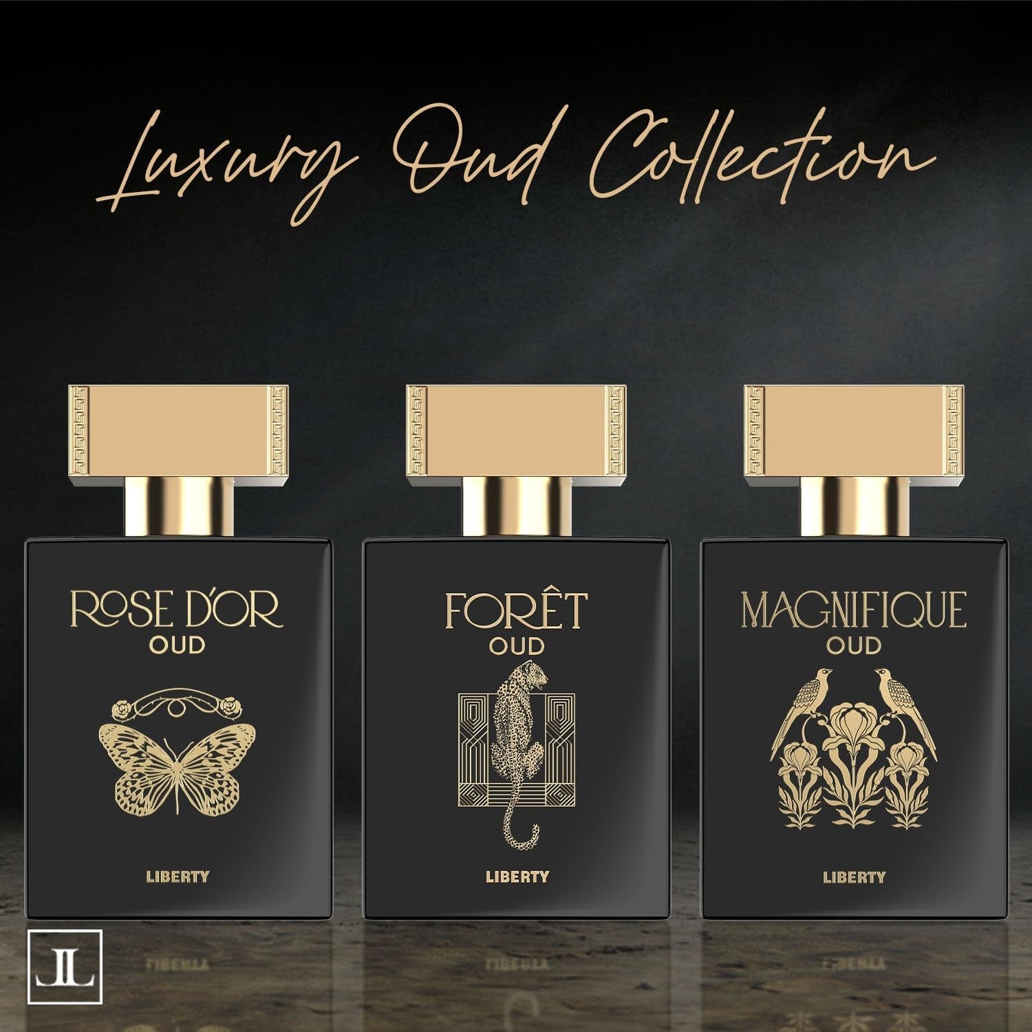 Oud Perfume for Men, 3.4 Oz Foret Oud Perfumes Anniversary Edition Long-Lasting Eau De Parfum, Luxury Woody Fragrance for Men, Perfume Spray