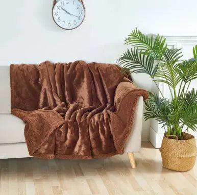 Luxury Shaggy Microfiber Blanket - Mohammad collection