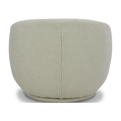 Mira Swivel Accent Chair, Cream