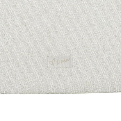 Drew Accent Chair by Drew Barrymore, Cream Boucle