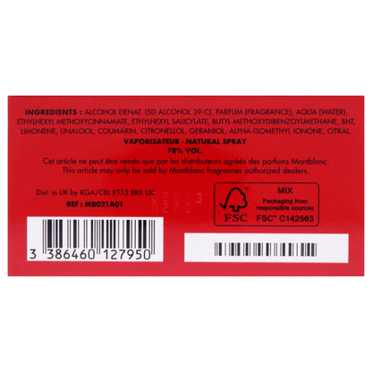 Legend Red Eau De Parfum Spray, Cologne for Men, 3.3Oz