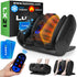 Lunix LX21 Feet Massager with Remote for Pain Relief and Circulation Shiatsu Foot Massager for Plantar Fasciitis and Neuropathy Foot and Calf Massager with Heat Ankle Massager Black - Mohammad collection