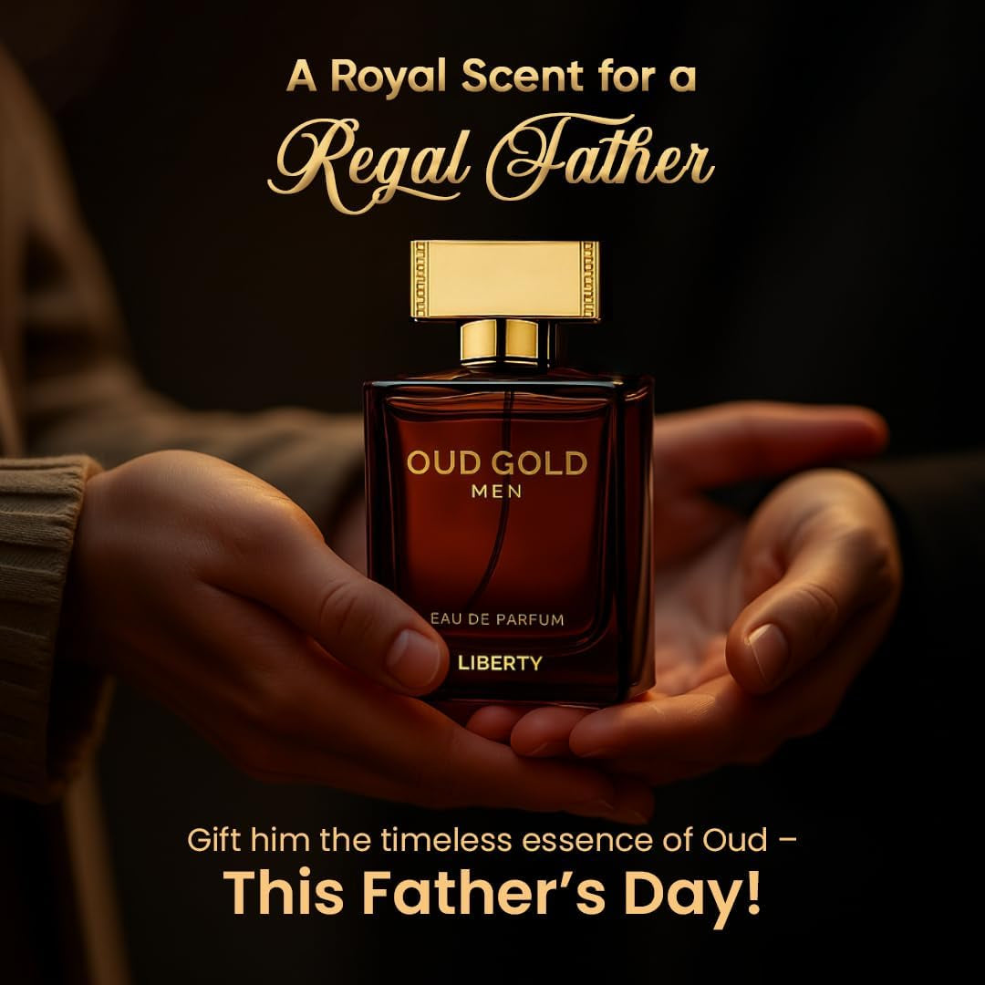 Oud Perfume for Men, 1.7 Oz Oud Gold Perfumes Long-Lasting Eau De Parfum, Luxury Woody Fragrance for Men, Perfume Spray