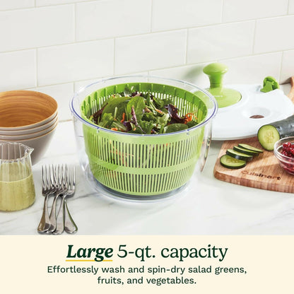 Salad Spinner with Easy-To-Spin Knob (CTG-00-SASC)