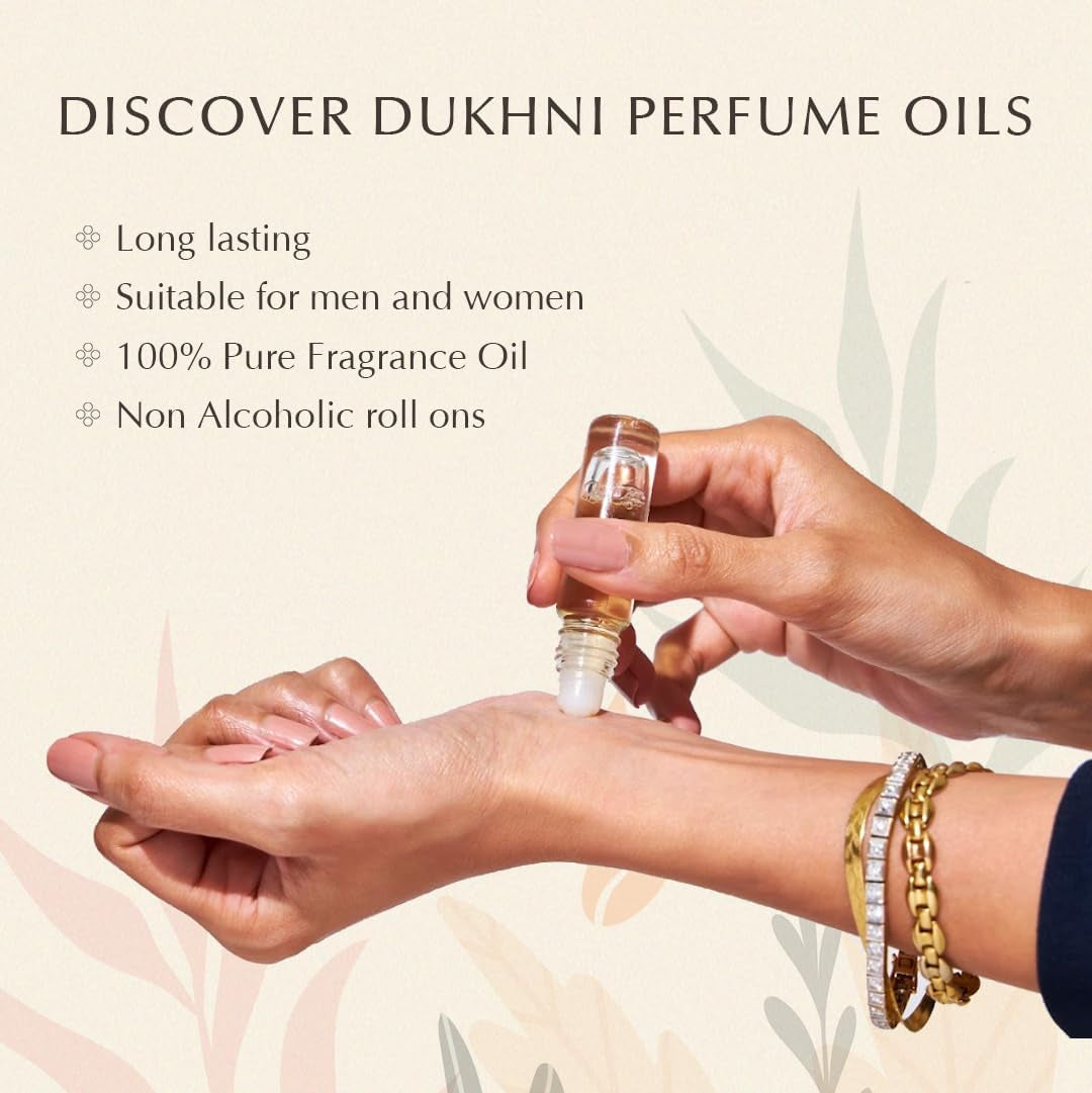 Maamoul Attar Oil Set by  | العطار العربي | Arab Perfume Oils for Men and Women | 6 Assorted Scents X 6Ml | Arabian Oud Oil Fragrances | Sampler Gift Set, Halal &amp; Vegan Islamic Scents