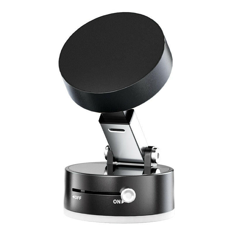 Foldable Magnetic Vacuum Car Phone Holder Foldable Suction Cup with Suction Cup Hands-Free Navigation for Smart Phone