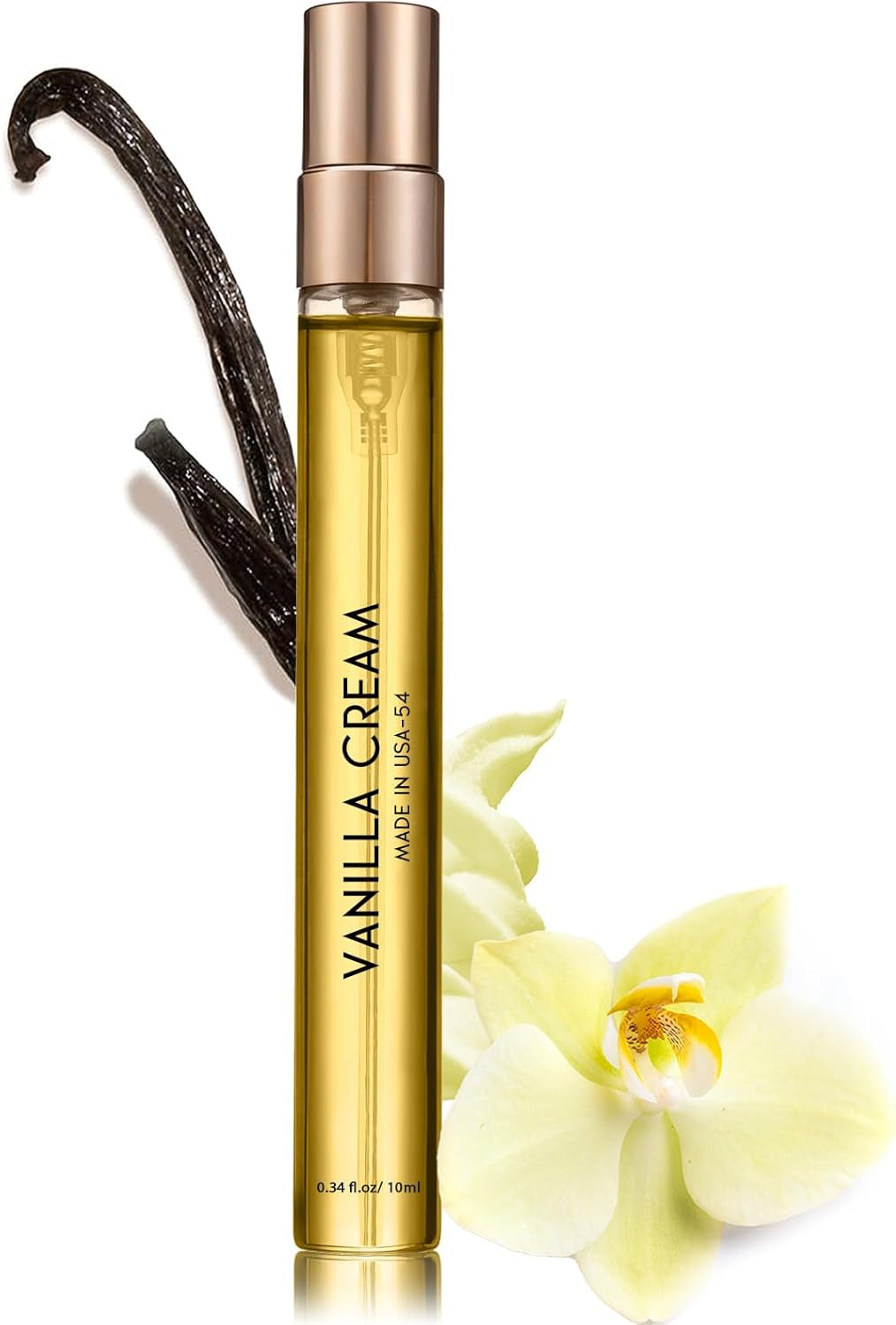 Pheromone Perfume for Women, No. 54 Vanilla Cream Fragrances, Vanilla Perfume,Enhanced Scents Pheromones Perfume Oil,Pheromone Cologne for Men&amp;Women, 10Ml Travel Size Perfumes Spray